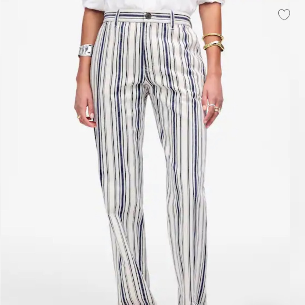 Madewell The Dean Easy Straight Pant, size 28 - Picture 2 of 12